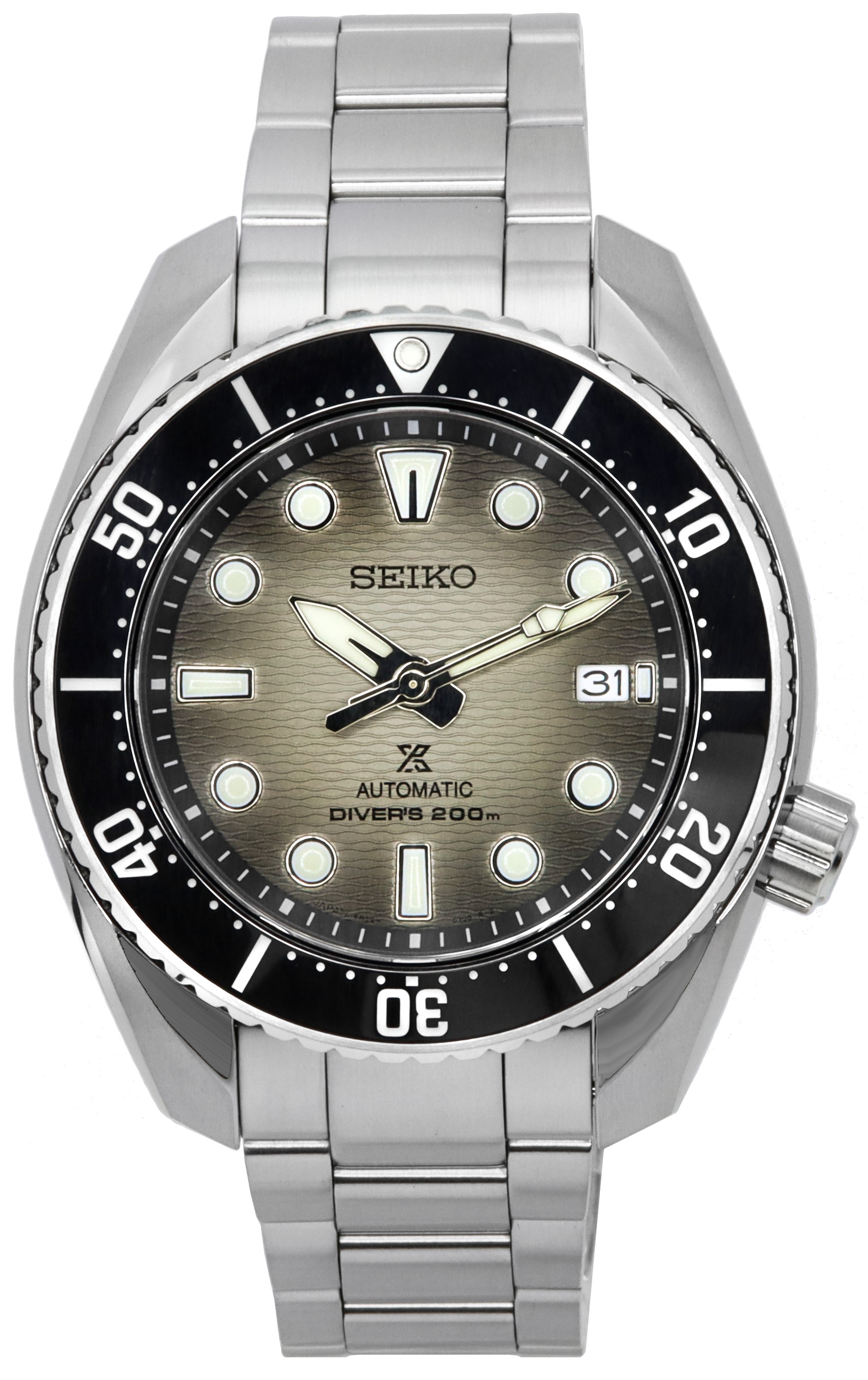 Seiko Prospex Sea King Sumo Dark Grey Gradation Dial Automatic Divers  SPB323 SPB323J1 SPB323J 200M Mens Watch